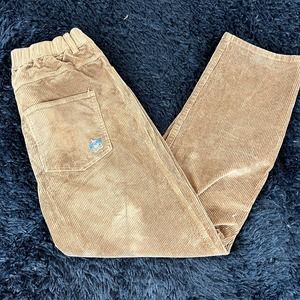 Aelfric Eden brown corduroy pants with cool patch on pocket size large